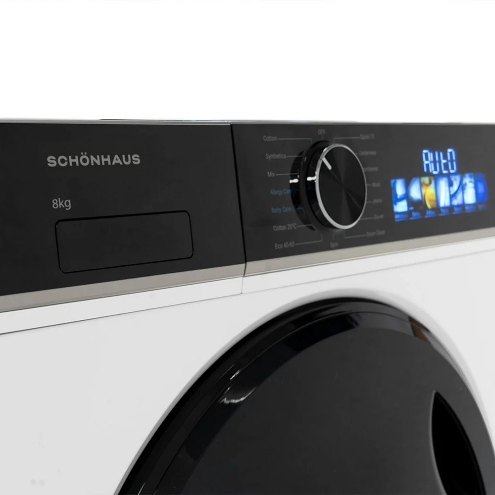 Schönhaus WMSF01814AW 8kg 1400rpm Washing Machine - Image 3