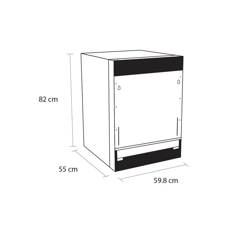 Sensis DWBI0213FSDWA Full Size 13 Place Integrated Dishwasher - Image 5