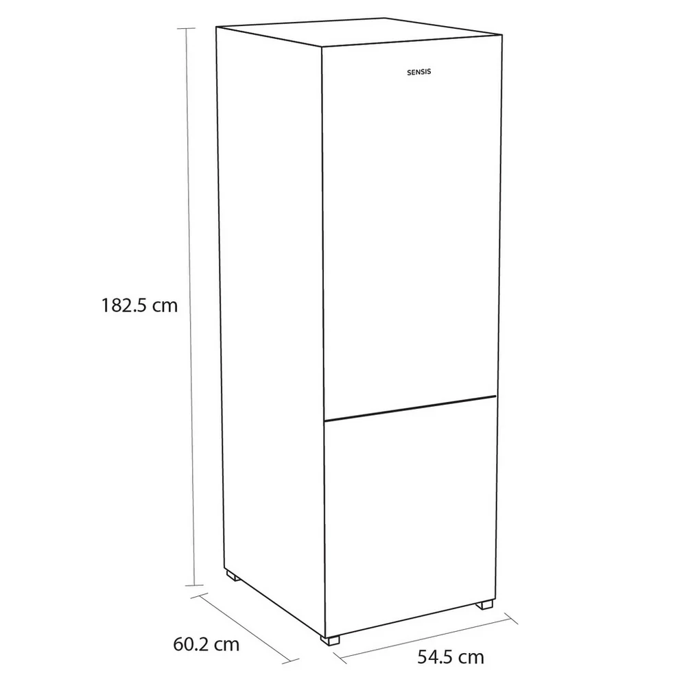 Sensis RFCMF0154EW 70/30 Total No Frost Fridge Freezer - Image 7