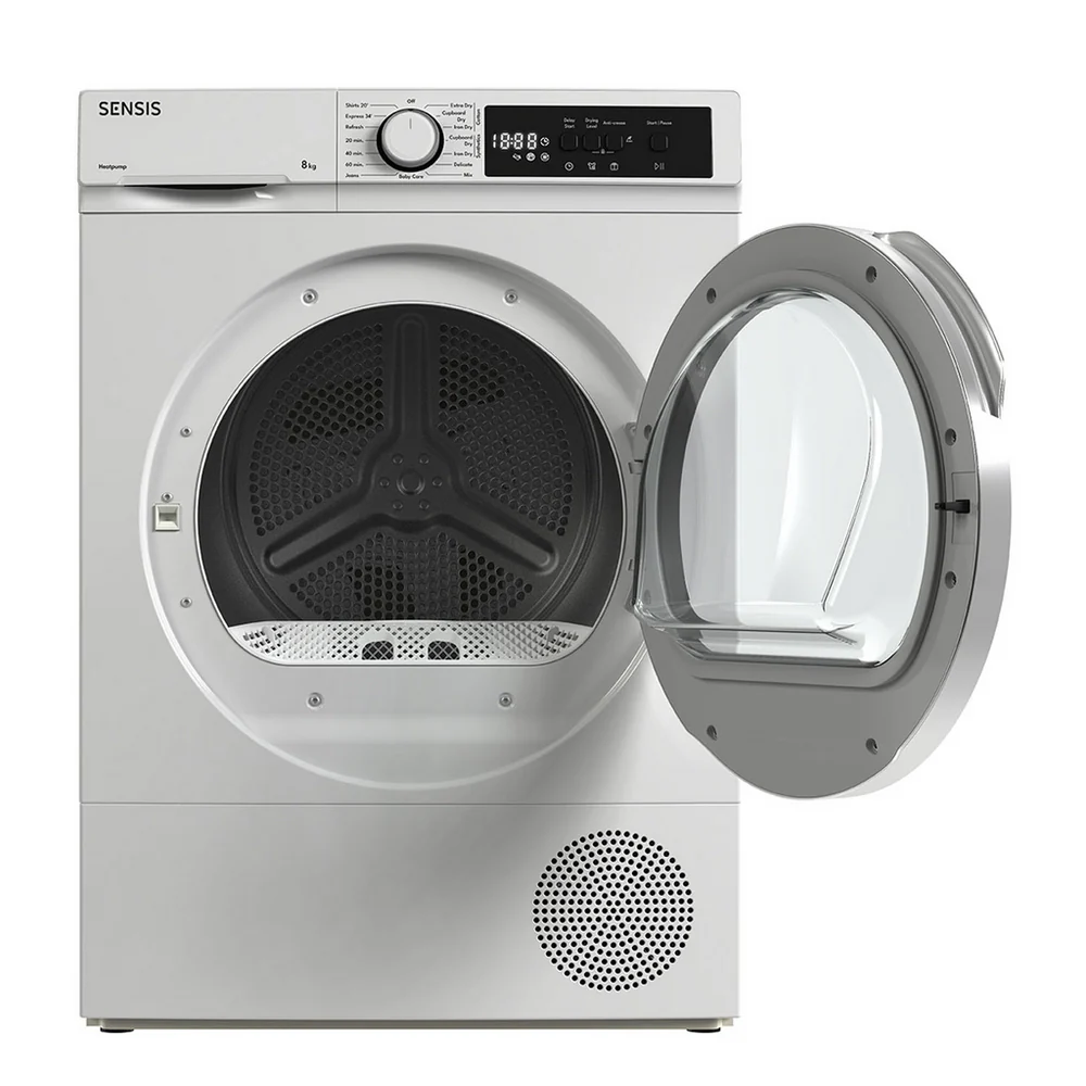 Sensis TDHF018A2W 8kg Heat Pump Tumble Dryer - Image 2