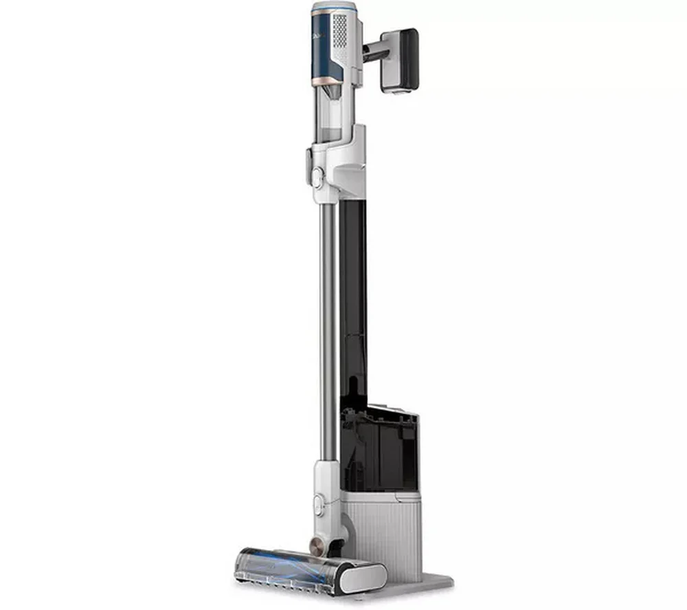 Shark BU3521UK Clean & Empty Cordless Vacuum Cleaner & Auto-Empty System - 40 Minutes Run Time - White - Image 2