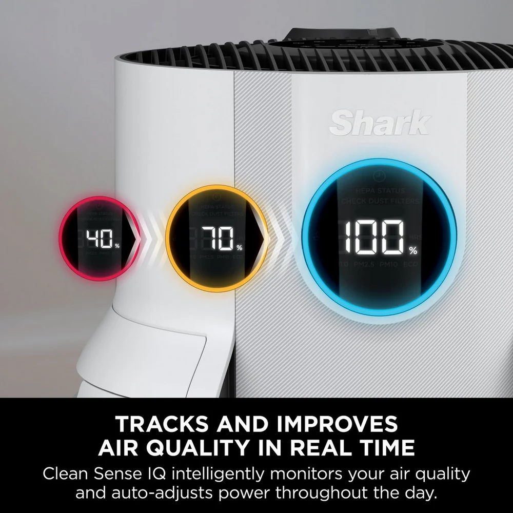 Shark HP300UK NeverChange5 Air Purifier Max - White - Image 4