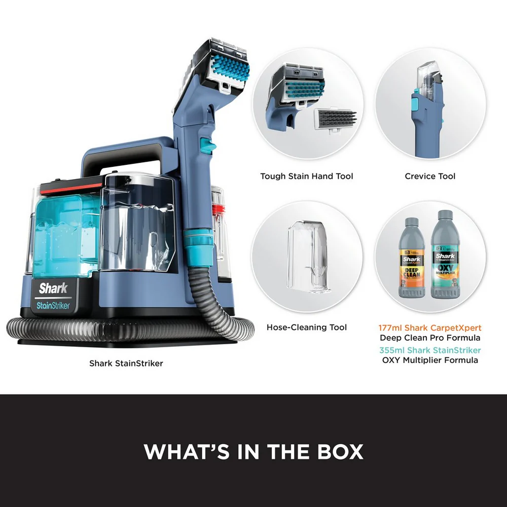 Shark PX200UK StainStriker Stain & Spot Cleaner - Nordic Blue - Image 3