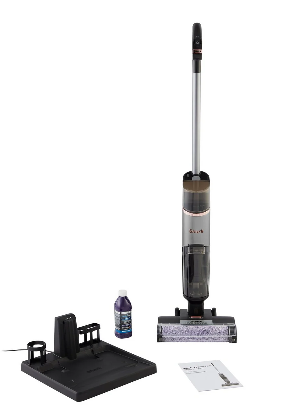Shark WD210UK HydroVac Cordless Hard Floor Cleaner - Charcoal Grey - Image 2