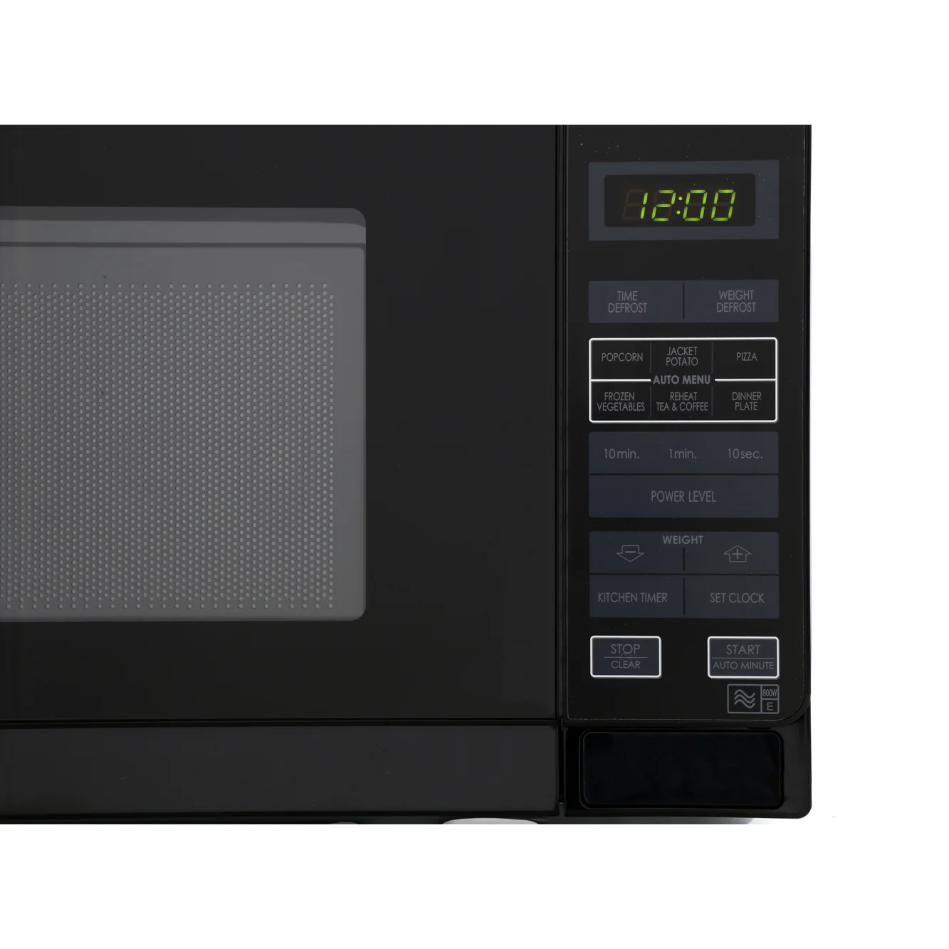 Sharp R272KM 20 Litre Single Microwave Black - Image 5