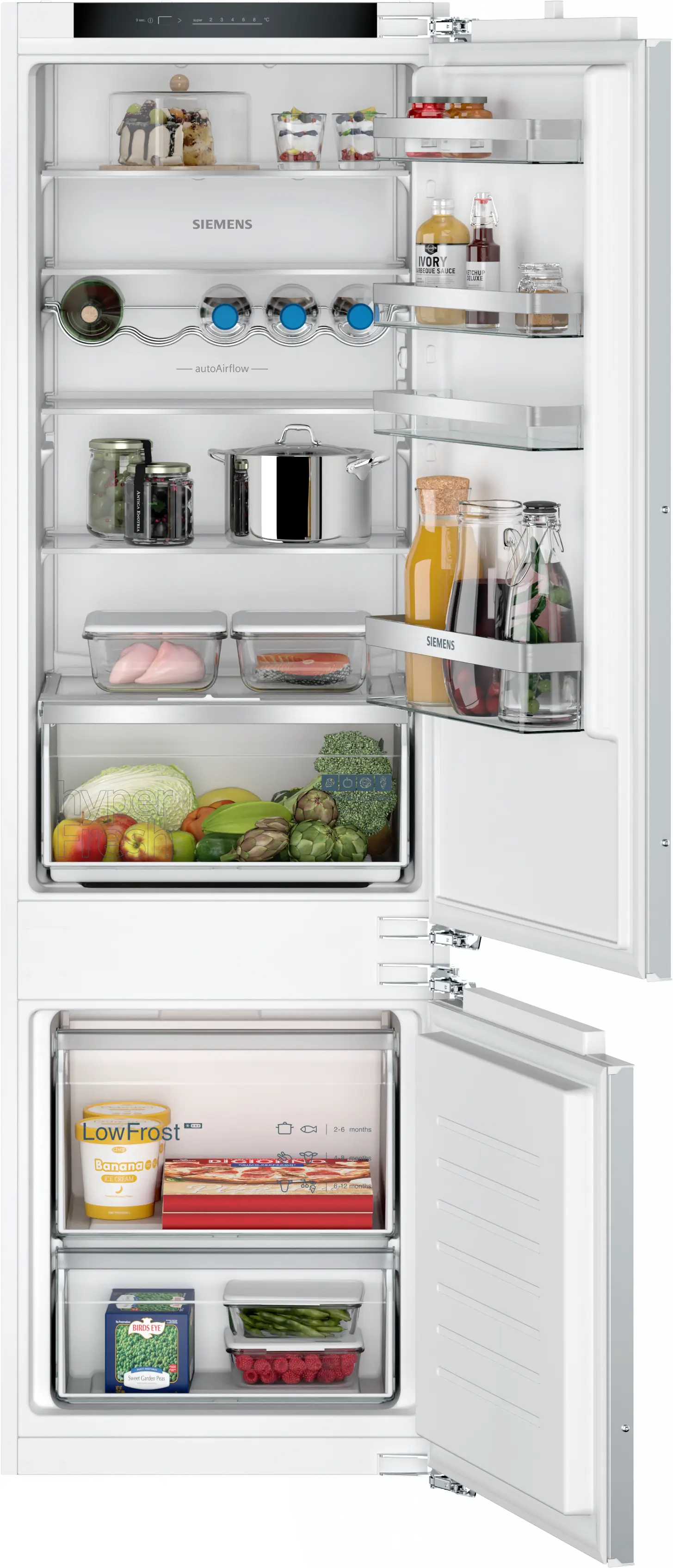 Siemens IQ300 KI87VVFE0G Integrated Fridge Freezer