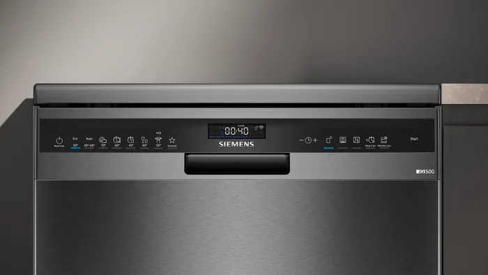 Siemens iQ500 SN25EC13CE Freestanding Full Size Dishwasher - Image 2