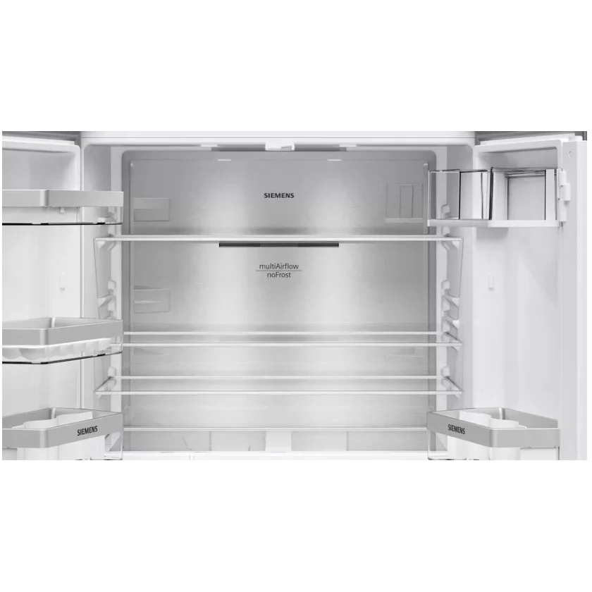 Siemens Iq500 KF96NAXEAG Black Plumbed American Fridge Freezer - Image 3