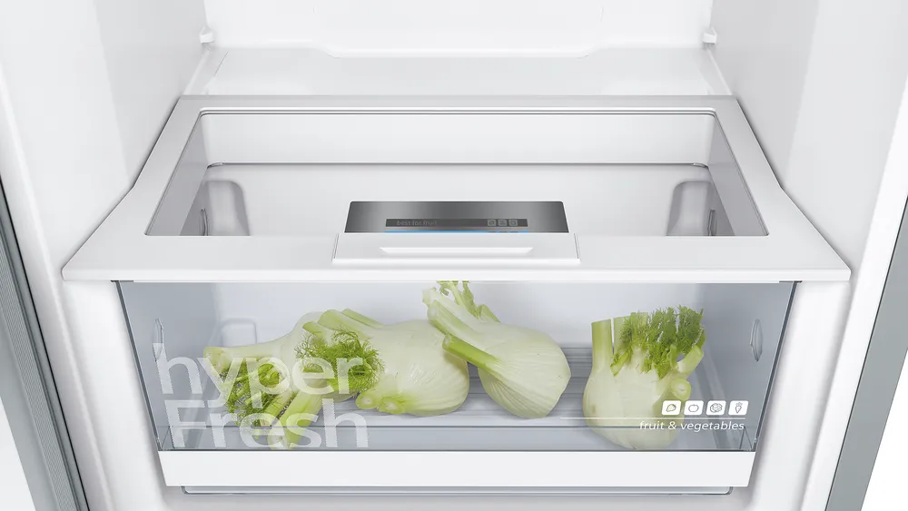Siemens KS36VVIEPG iQ300 60cm Stainless Steel Freestanding Tall Fridge - Image 4