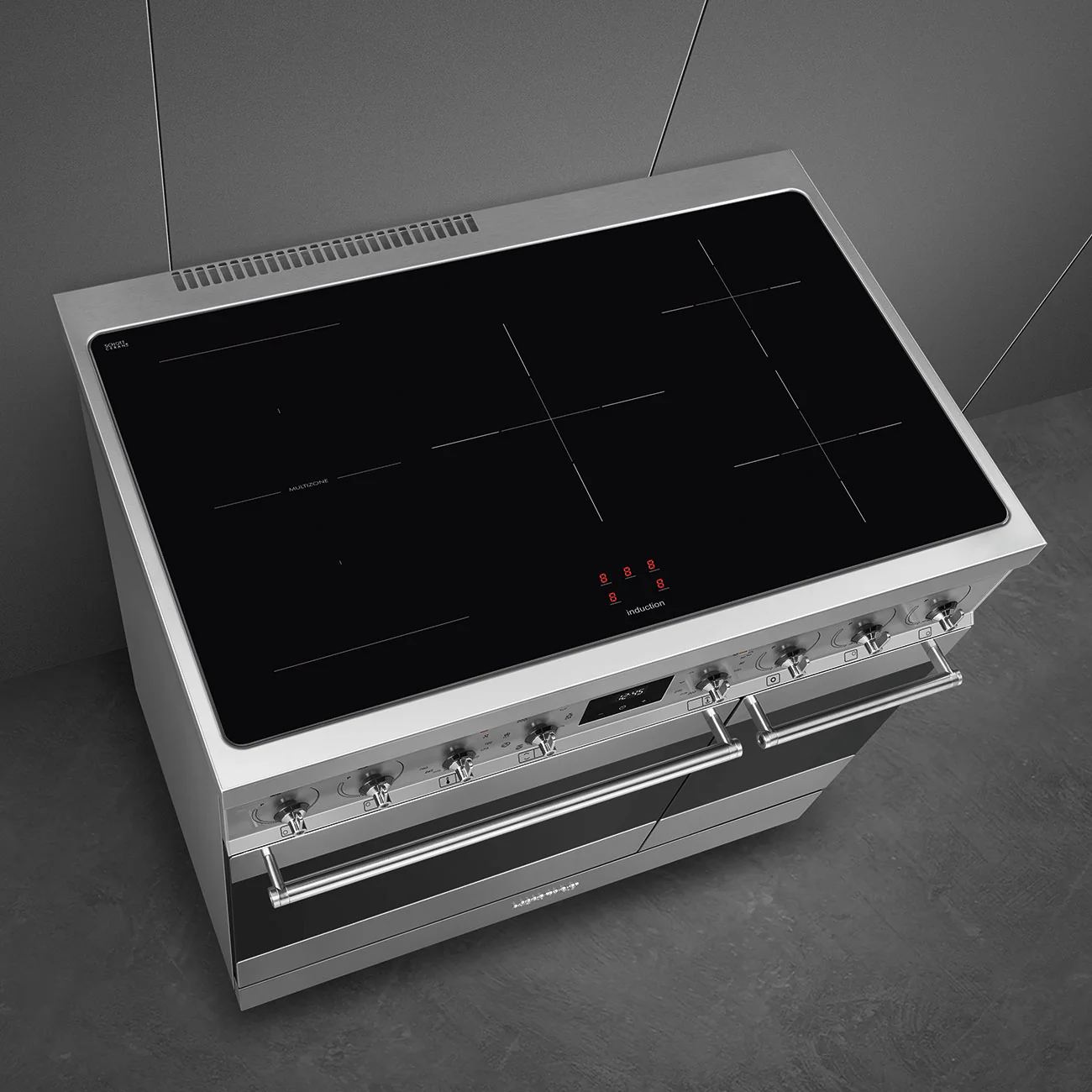 Smeg Classica Aesthetic C92IMX2 90cm Induction Range Cooker Stainless Steel - Image 3