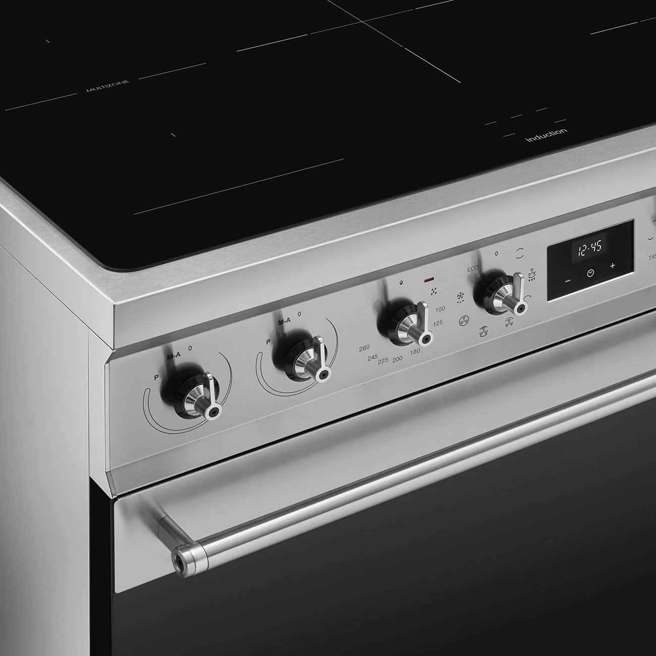 Smeg Classica Aesthetic C92IMX2 90cm Induction Range Cooker Stainless Steel - Image 4