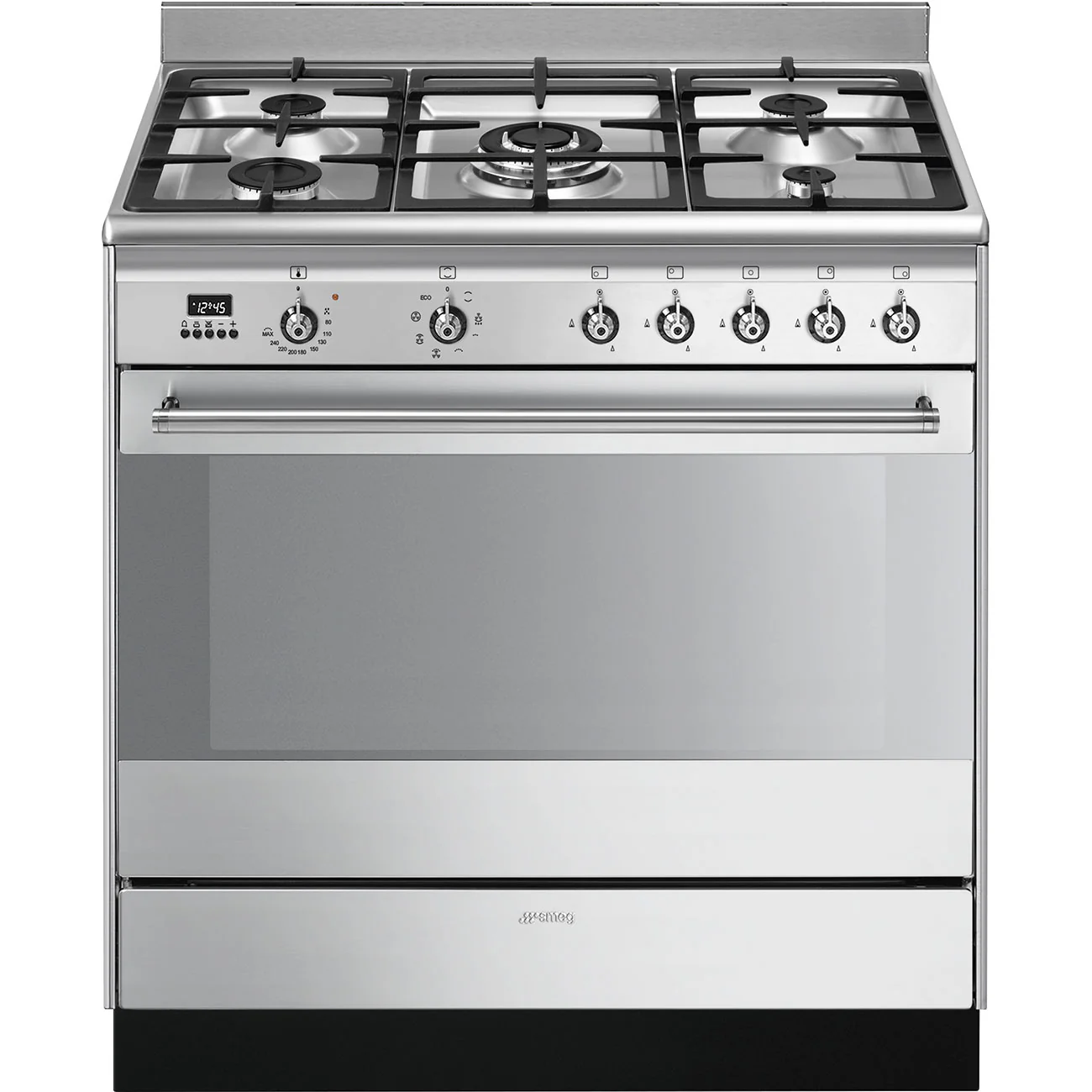 Smeg Concert Classic SUK91MFX9 90cm Dual Fuel Range Cooker Stainless Steel