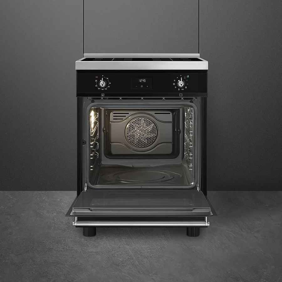 Smeg Concert Classic C6IPBLT2 Single Cavity Induction Range-Style Cooker Black - Image 5