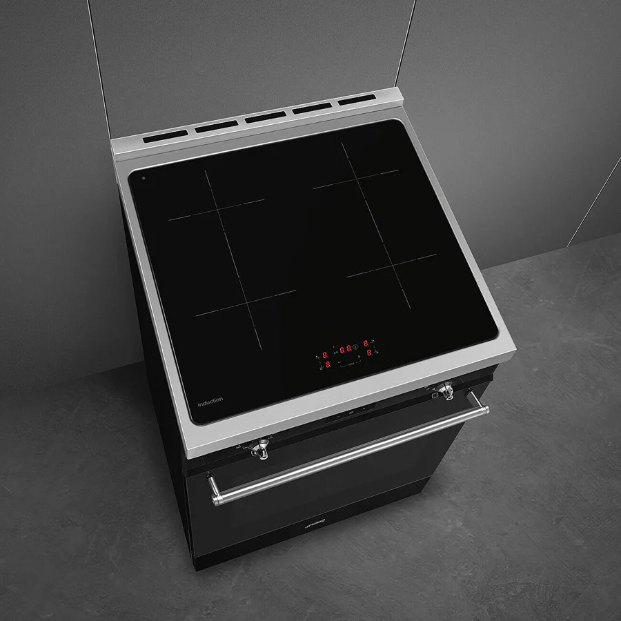 Smeg Concert Classic C6IPBLT2 Single Cavity Induction Range-Style Cooker Black - Image 6