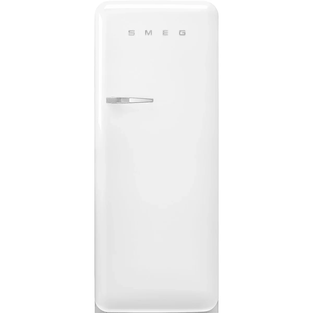 Smeg FAB28RWH6UK 50's Style Right Hand Hinge Retro Tall Fridge with Ice Box