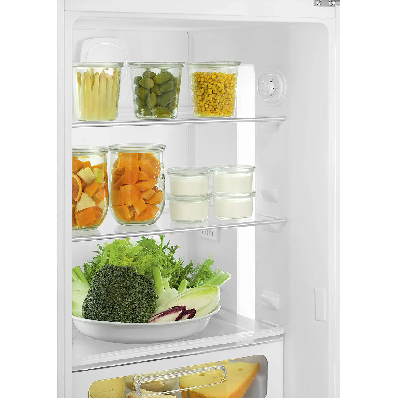 Smeg FAB30LRD6UK 50's Style Left Hand Hinge Retro Fridge Freezer - Image 3