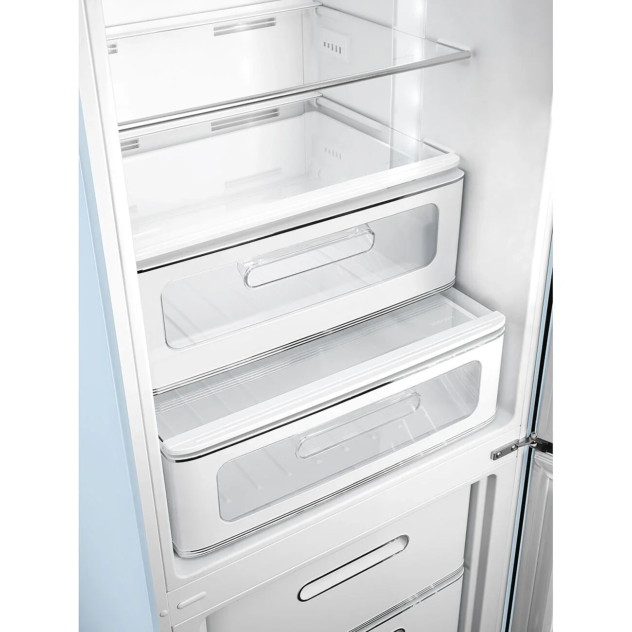 Smeg FAB32RPB6UK 50's Style Right Hand Hinge Retro Fridge Freezer - Image 3