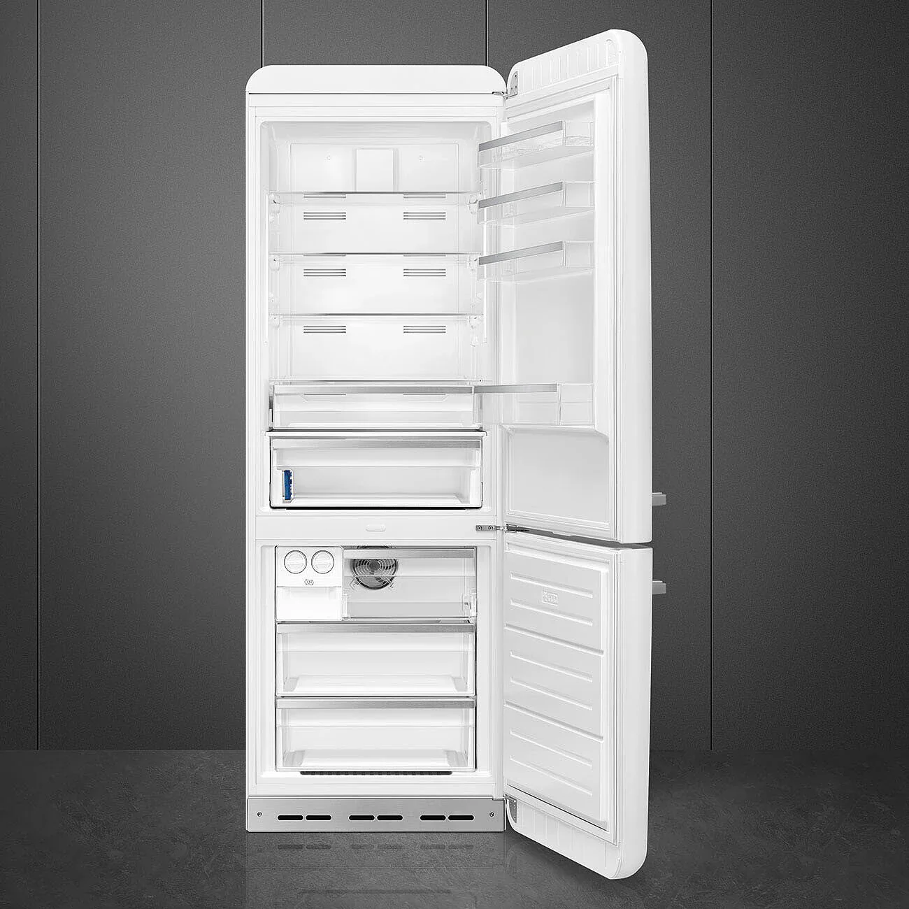 Smeg FAB38RWH6 50's Style Right Hand Hinge Retro Fridge Freezer - Image 2