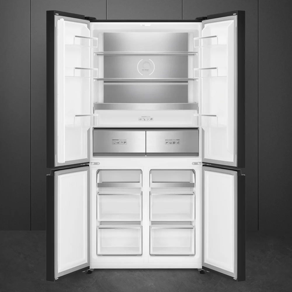 Smeg FQI60KD Dark Inox American Fridge Freezer - Image 3