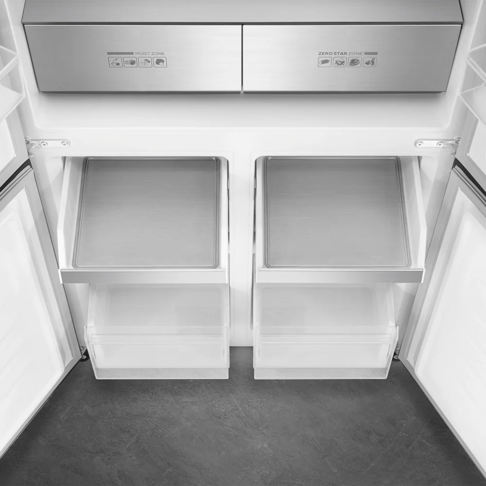 Smeg FQI60KD Dark Inox American Fridge Freezer - Image 5