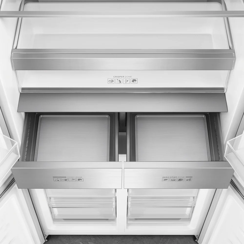 Smeg FQI60KD Dark Inox American Fridge Freezer - Image 6