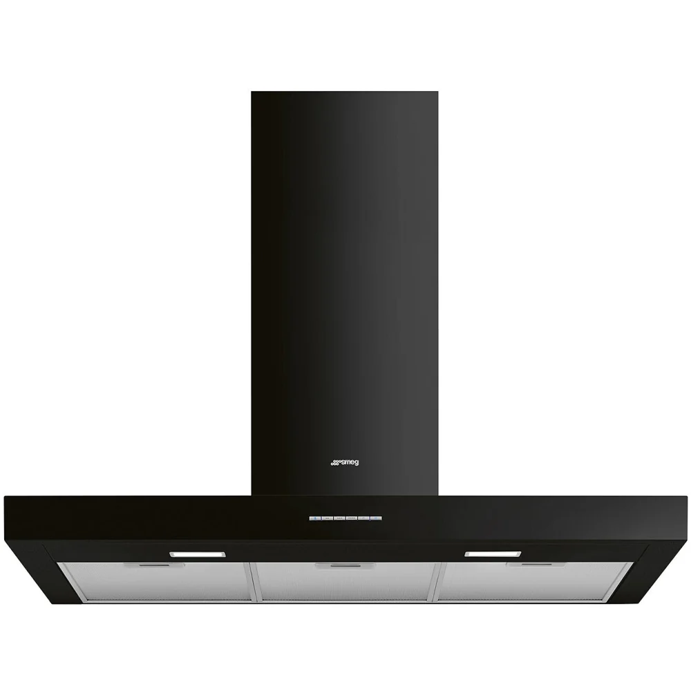 Smeg KBT110BL Black 110cm Cooker Hood