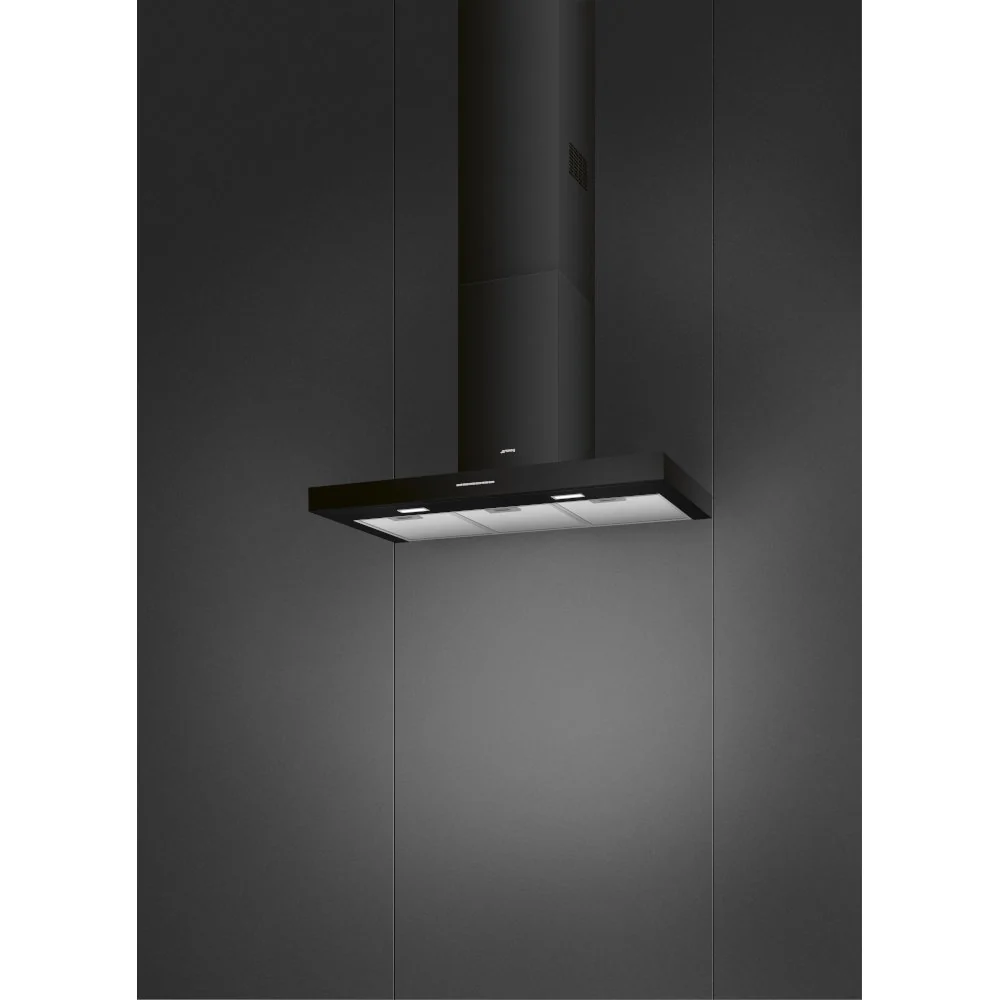 Smeg KBT110BL Black 110cm Cooker Hood - Image 3