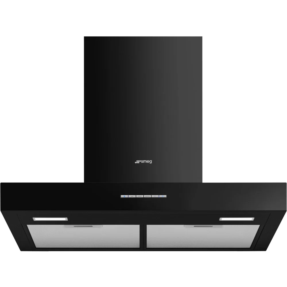 Smeg KBT600BL Black 60cm Cooker Hood