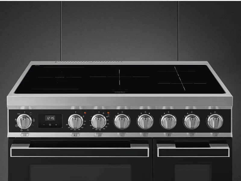 Smeg Portofino CPF92IMBL Black 90cm Induction Range Cooker - Image 4