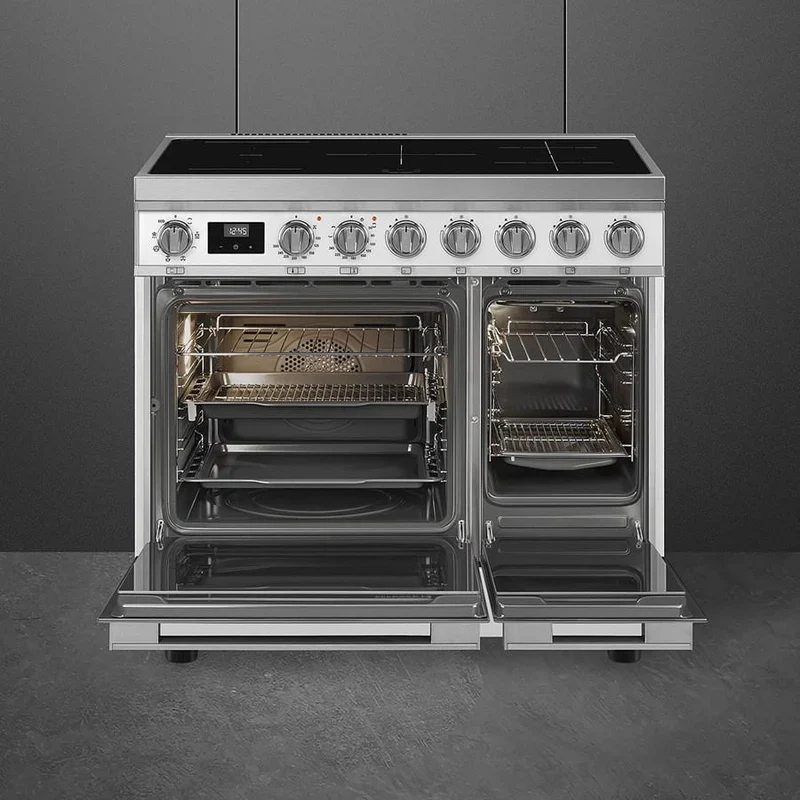Smeg Portofino CPF92IMWH White 90cm Induction Range Cooker - Image 2