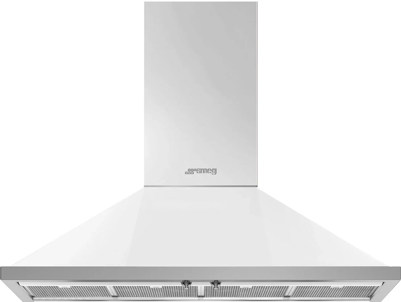 Smeg Portofino KPF12WH White 120cm Cooker Hood