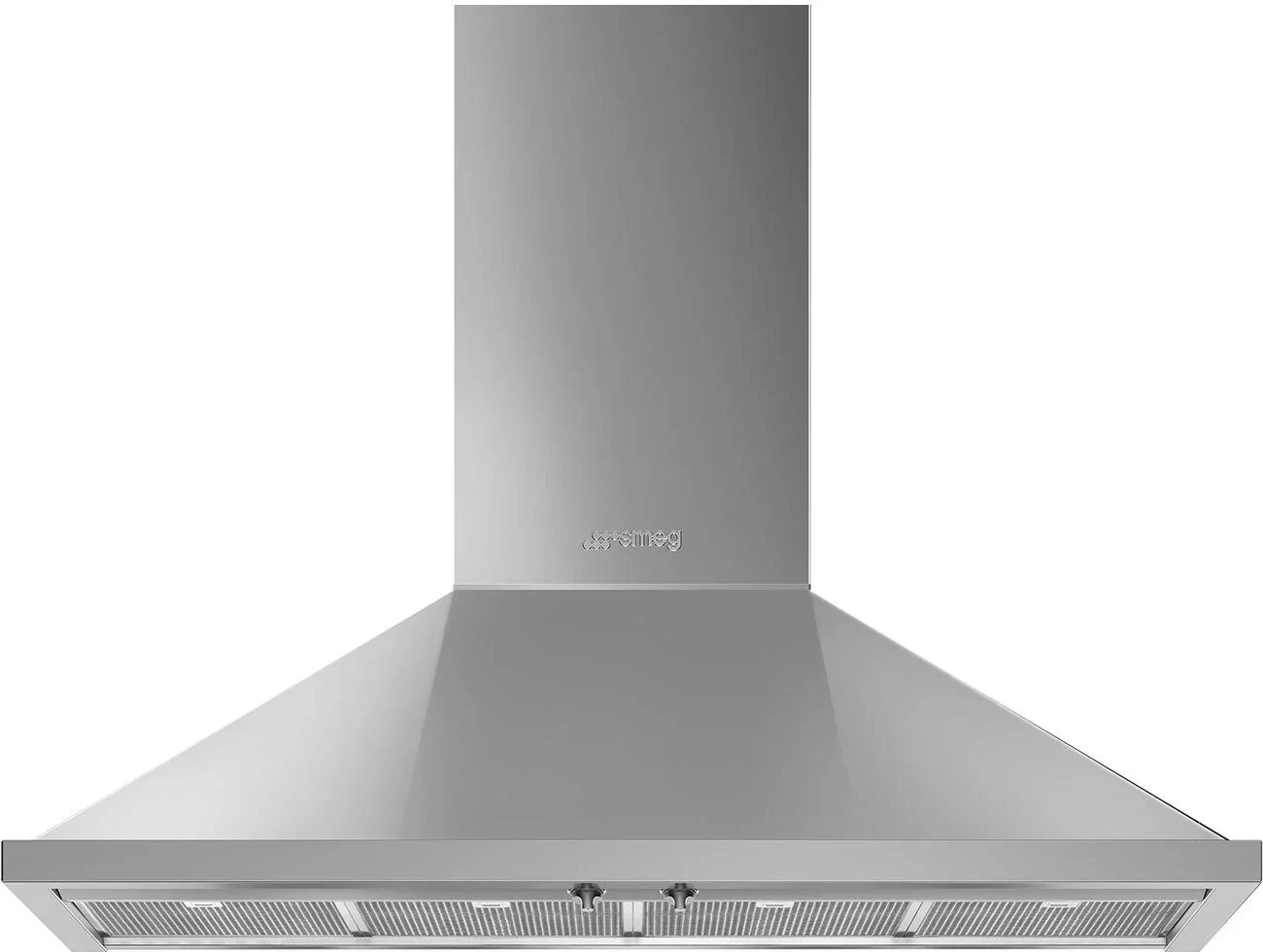 Smeg Portofino KPF12X Stainless Steel 120cm Cooker Hood