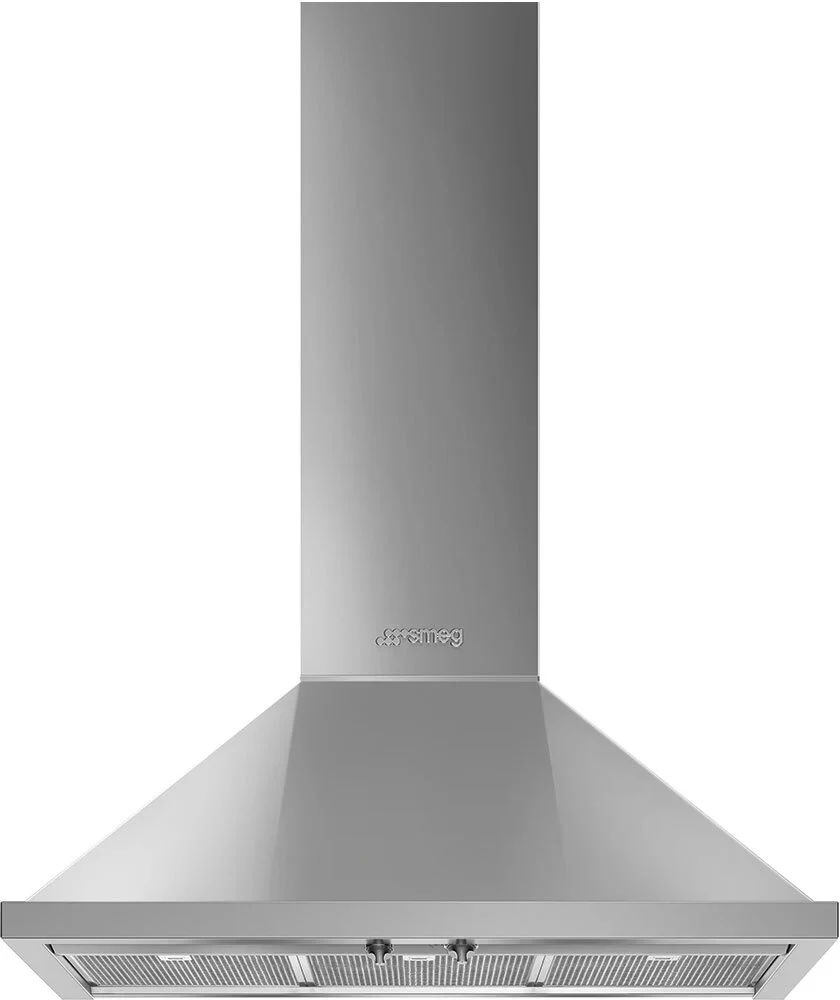 Smeg Portofino KPF9X Stainless Steel 90cm Cooker Hood