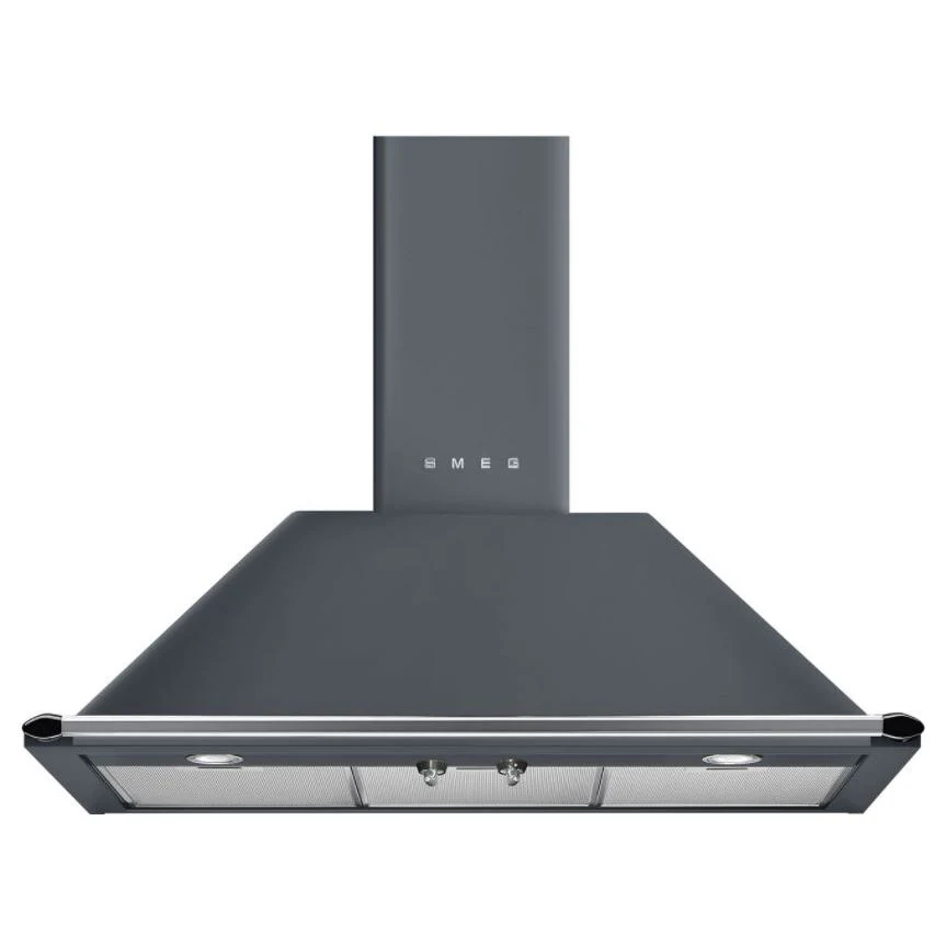 Smeg Victoria KT100GRE Slate Grey 100cm Cooker Hood