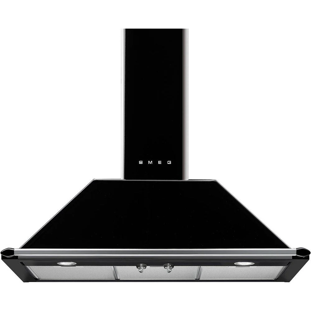 Smeg Victoria KT110BLE Black 110cm Cooker Hood