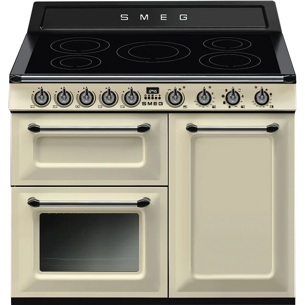 Smeg Victoria TR103IP2 100cm Induction Range Cooker Cream