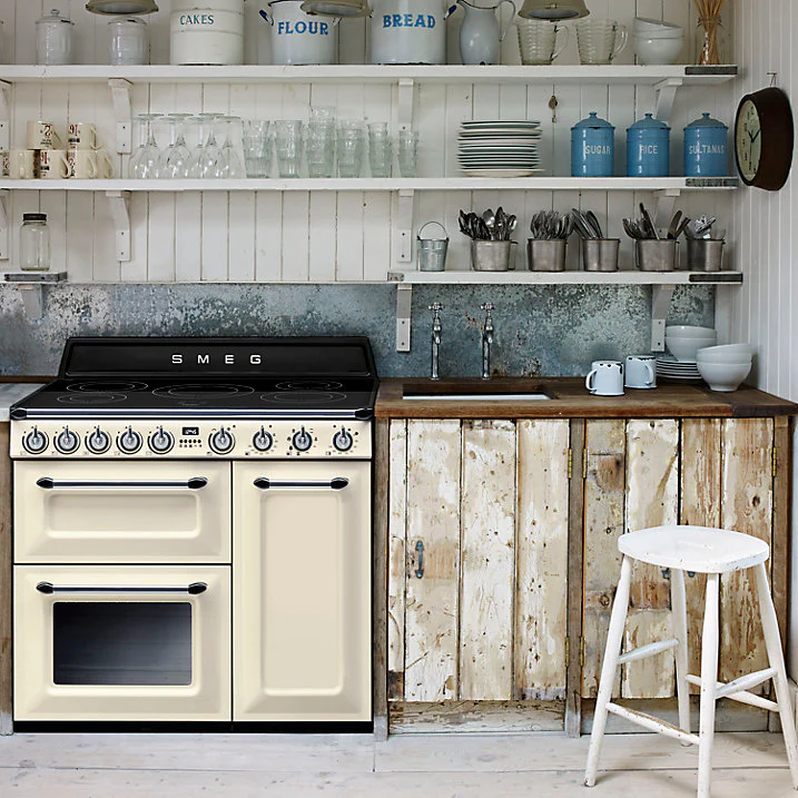 Smeg Victoria TR93IP2 90cm Induction Range Cooker Cream - Image 2