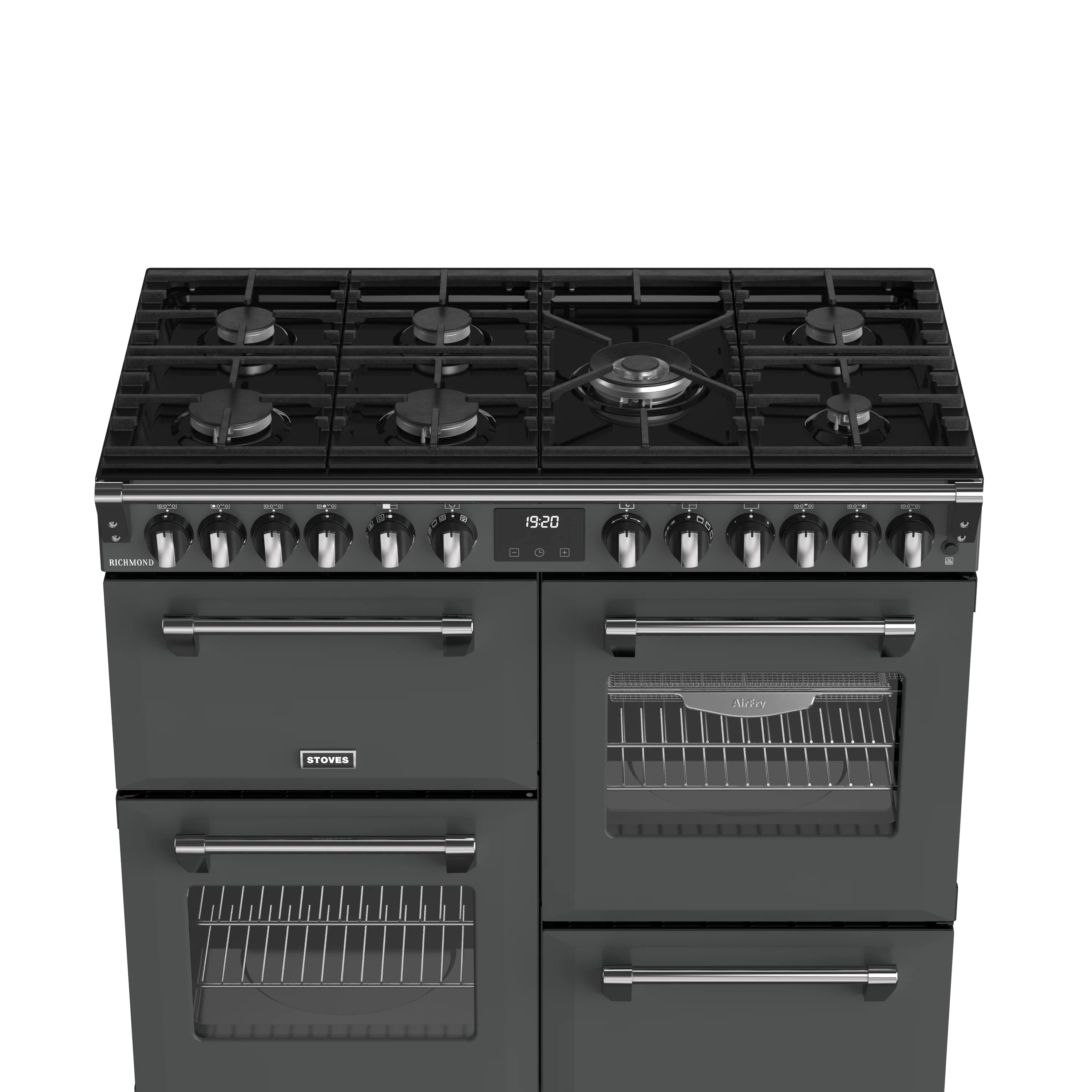 Stoves RCA Richmond 100DF 100cm Dual Fuel Range Cooker 444411855 Anthracite - Image 5