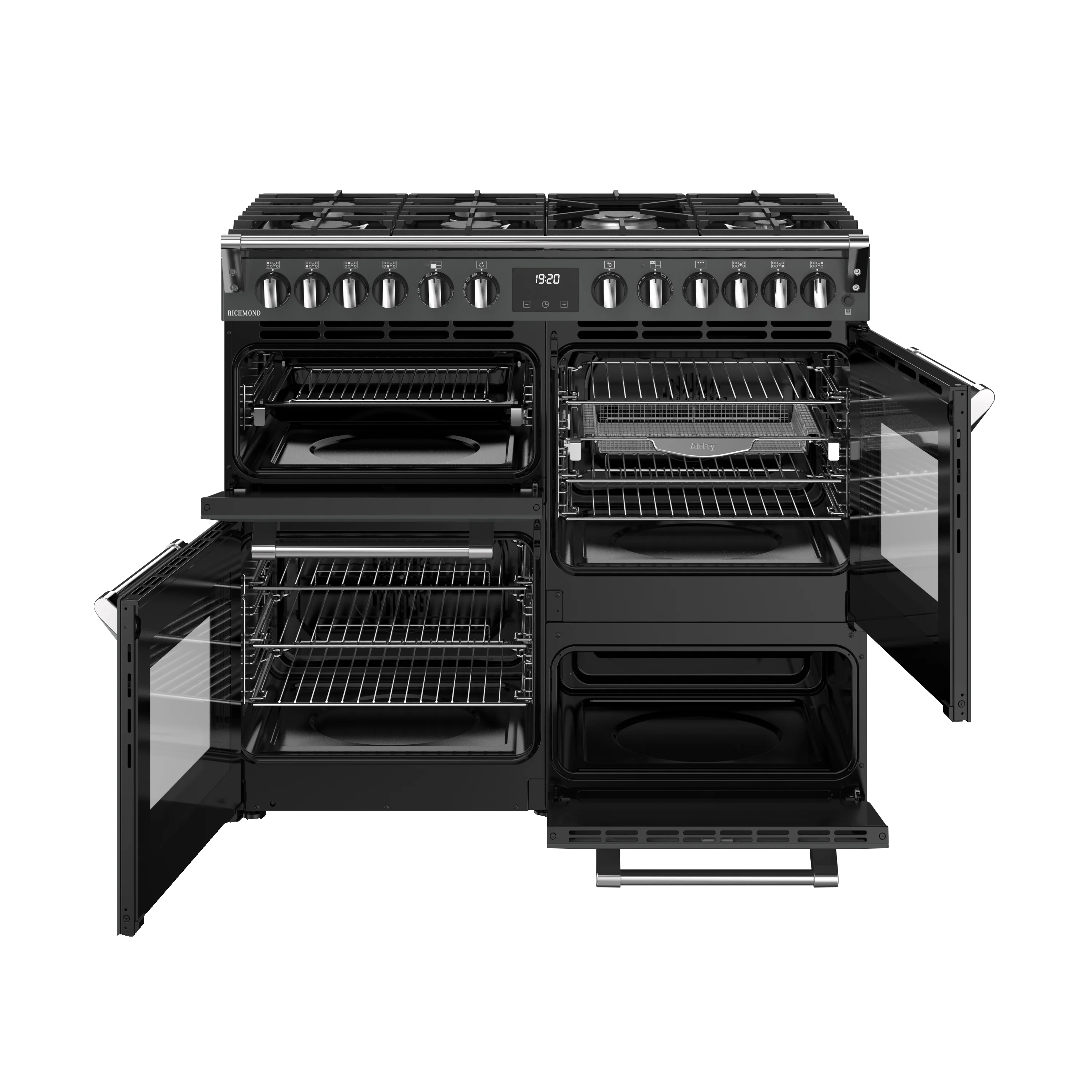 Stoves RCA Richmond 100DF 100cm Dual Fuel Range Cooker 444411855 Anthracite - Image 9