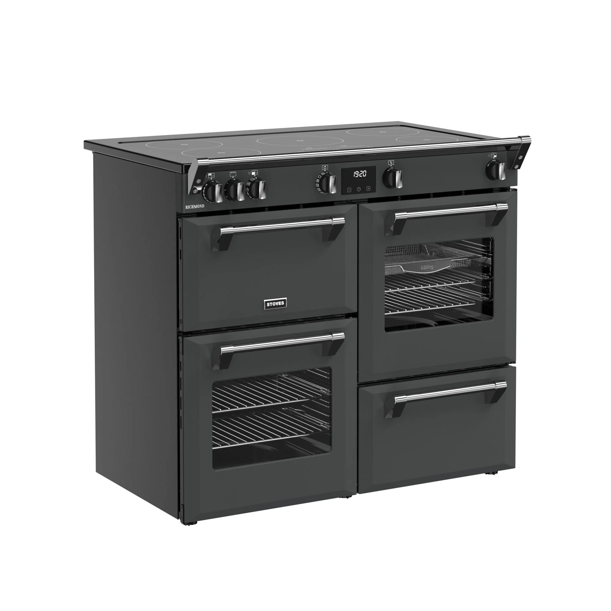 Stoves RCA Richmond 100Ei 100cm Induction Range Cooker 444411858 Anthracite - Image 2