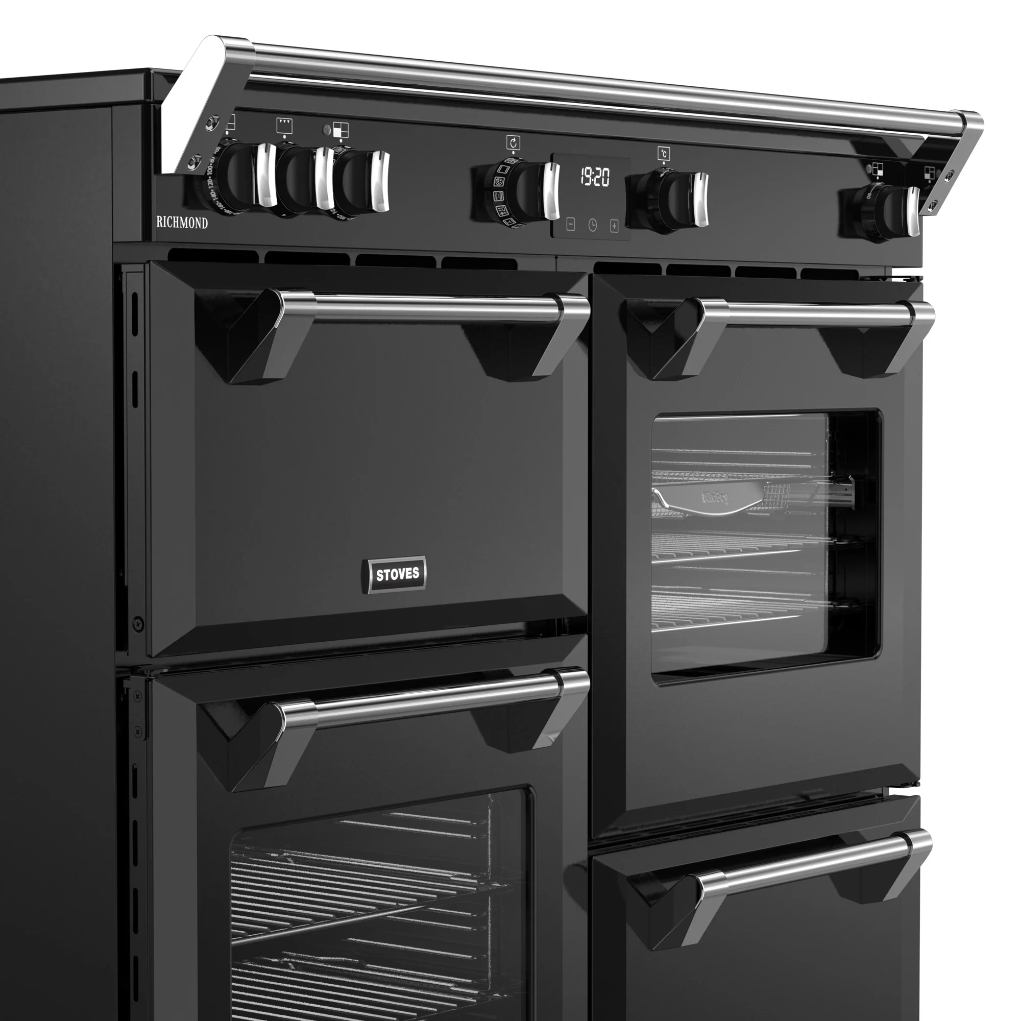 Stoves RCA Richmond 100Ei 100cm Induction Range Cooker 444411859 Black - Image 4