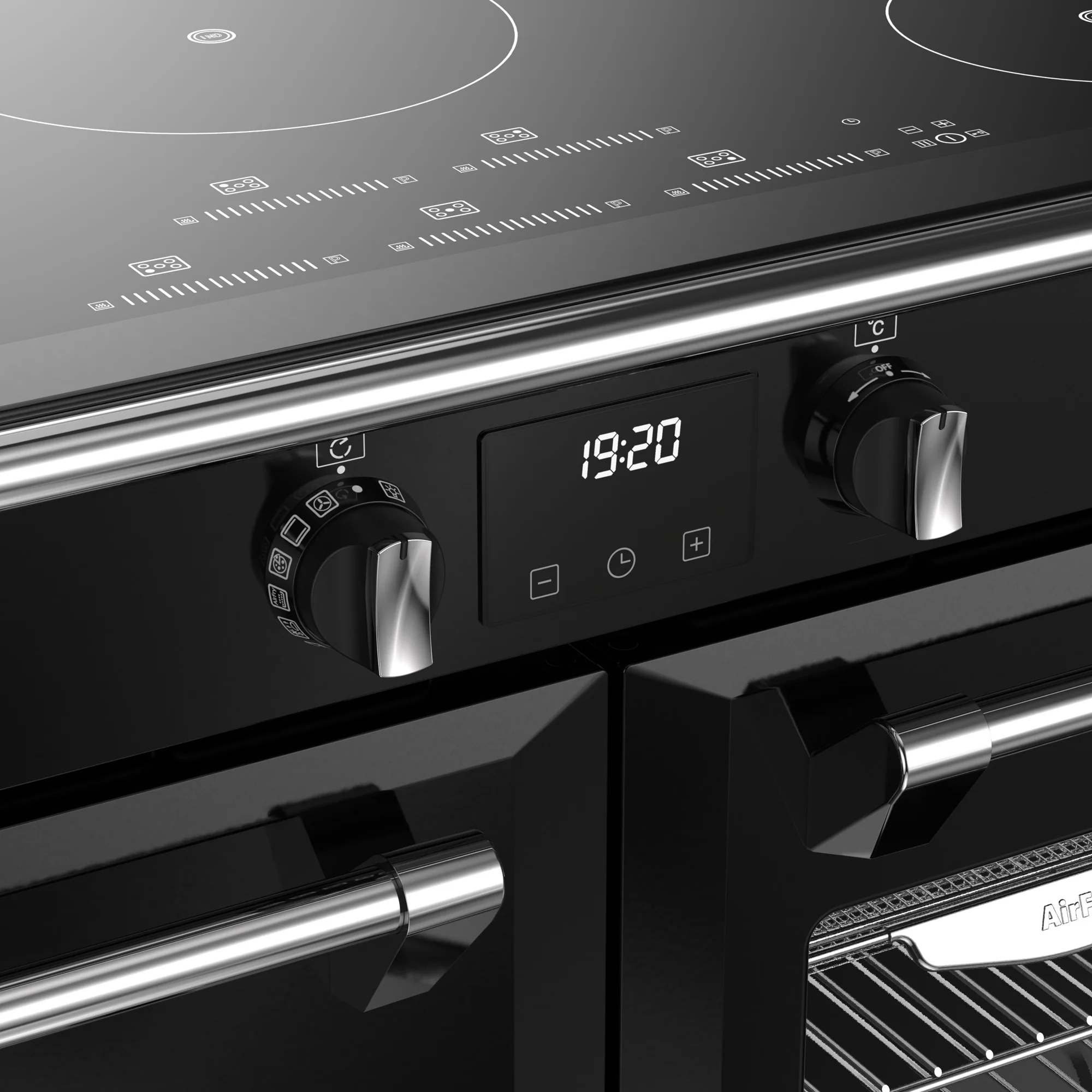 Stoves RCA Richmond 100Ei 100cm Induction Range Cooker 444411859 Black - Image 5