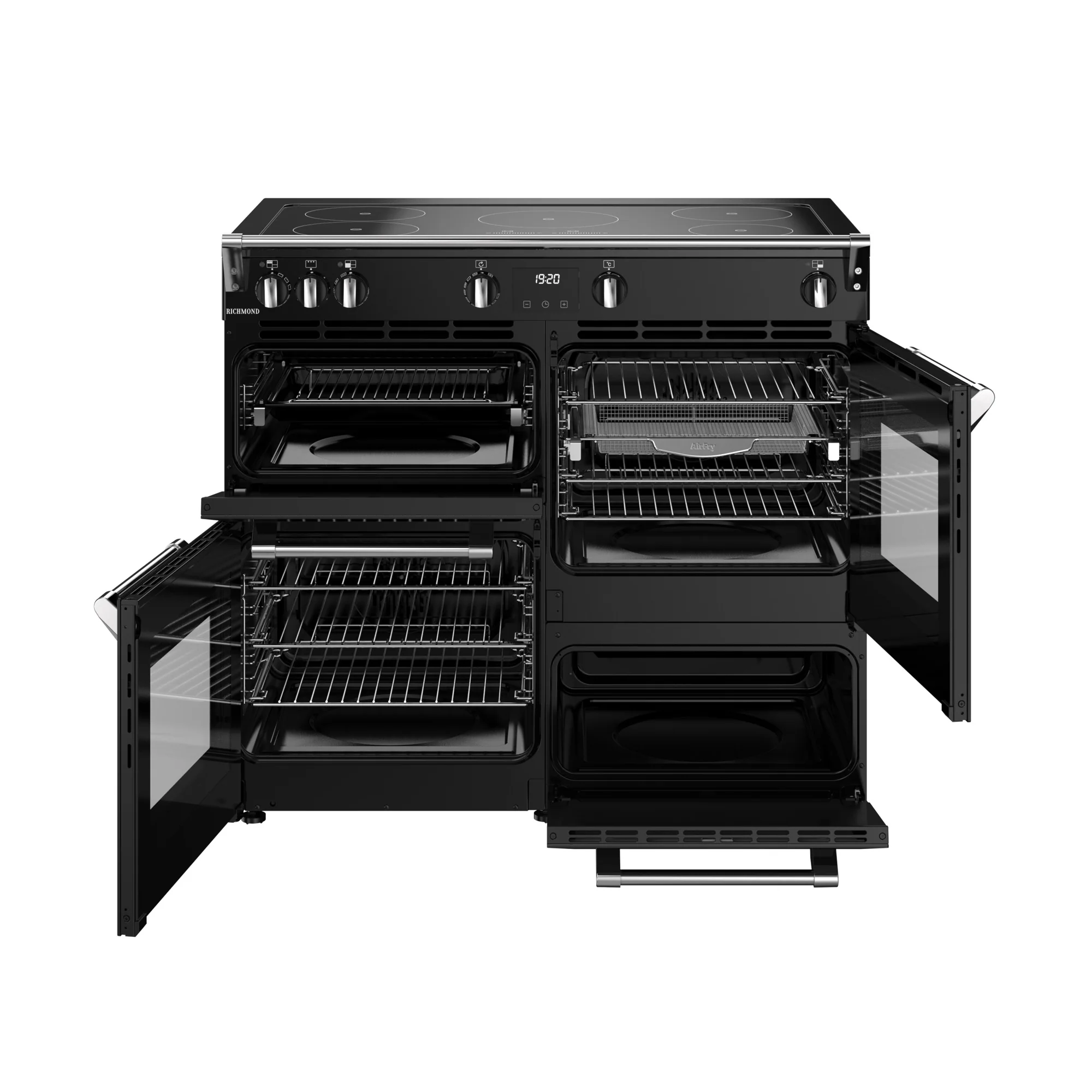 Stoves RCA Richmond 100Ei 100cm Induction Range Cooker 444411859 Black - Image 8