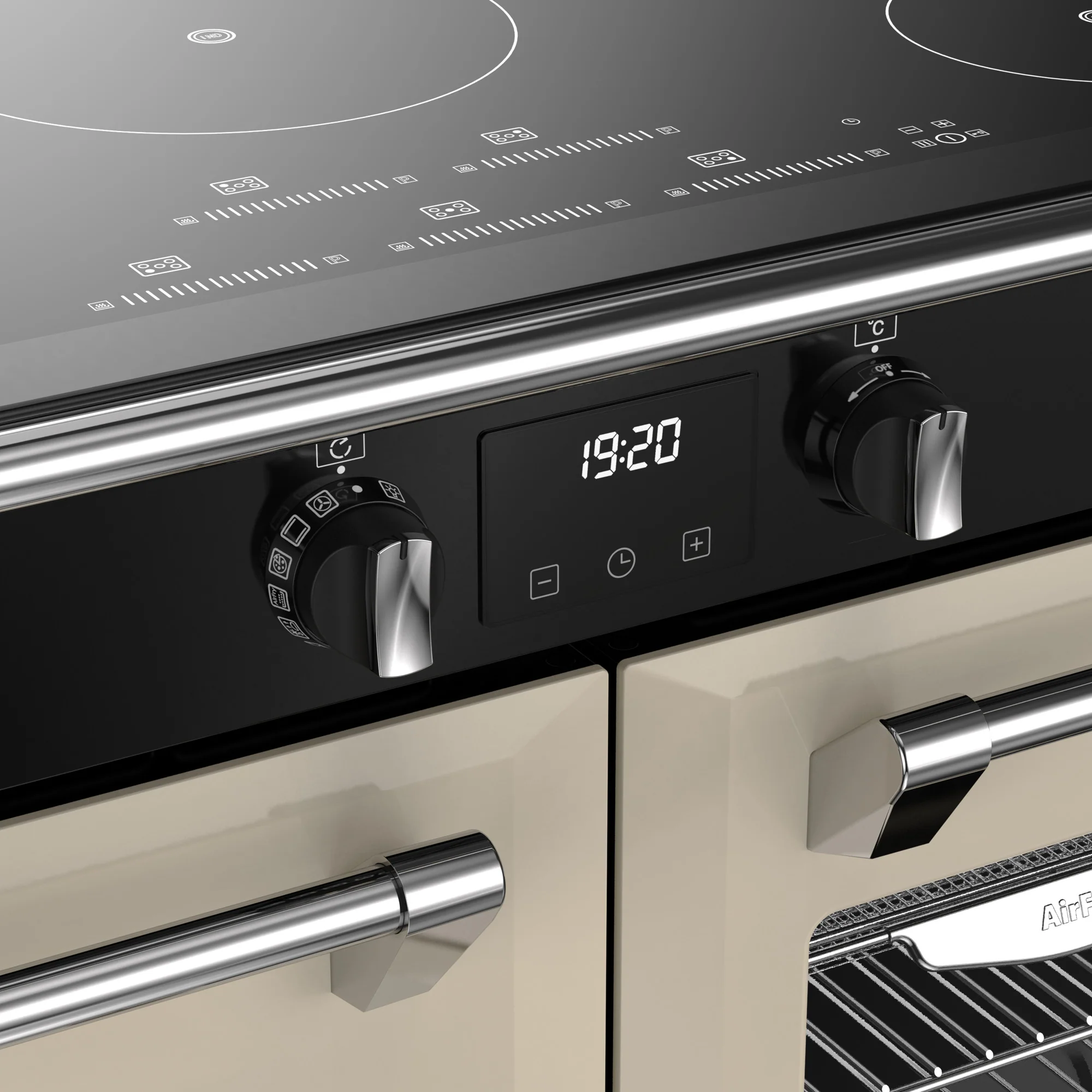 Stoves RCA Richmond 100Ei 100cm Induction Range Cooker 444411860 Cream - Image 5