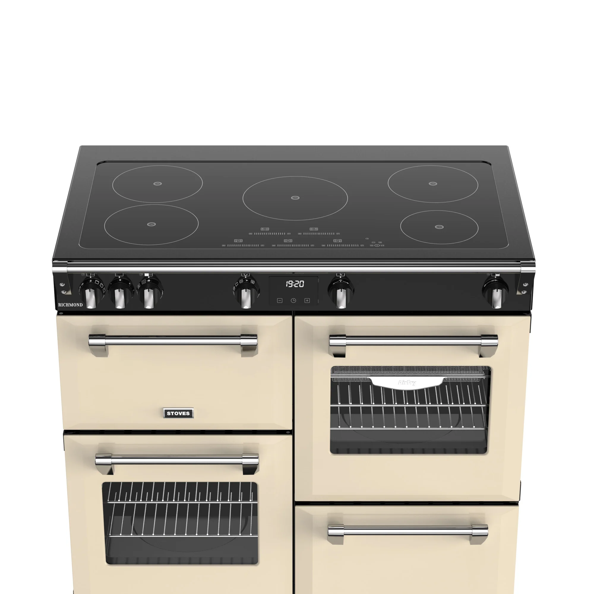 Stoves RCA Richmond 100Ei 100cm Induction Range Cooker 444411860 Cream - Image 6