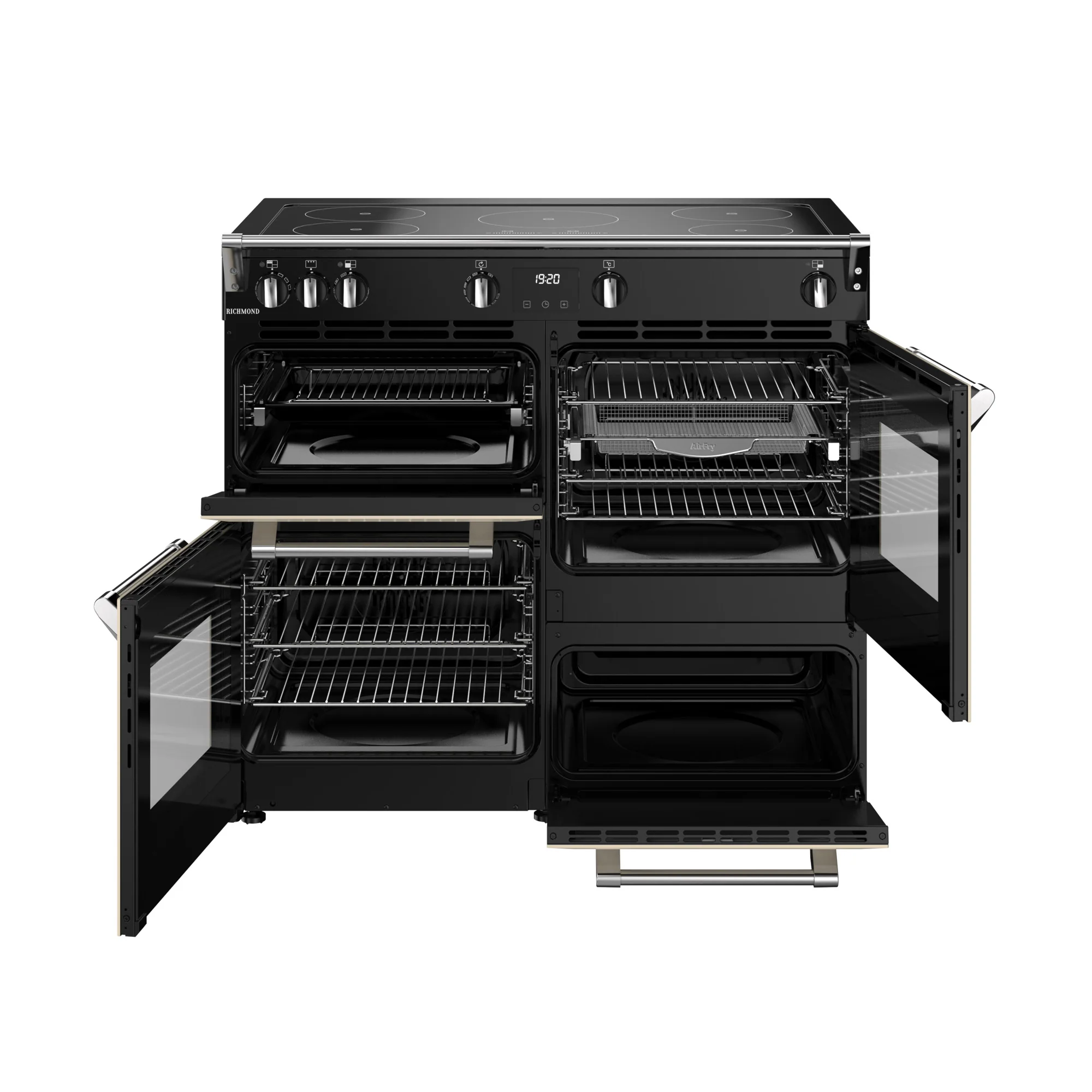 Stoves RCA Richmond 100Ei 100cm Induction Range Cooker 444411860 Cream - Image 8