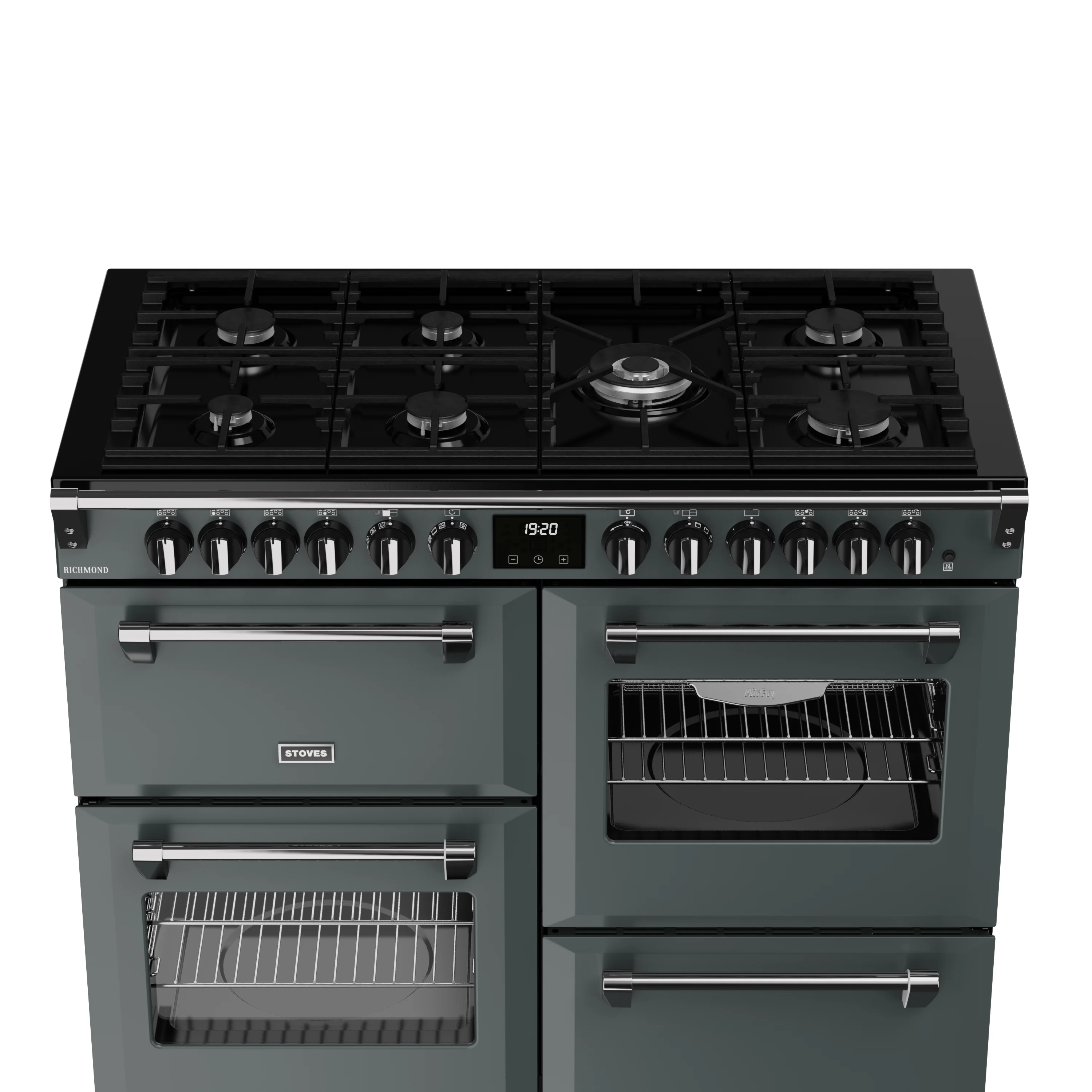 Stoves RCA Richmond 110DF 110cm Dual Fuel Range Cooker 444411861 Anthracite - Image 5
