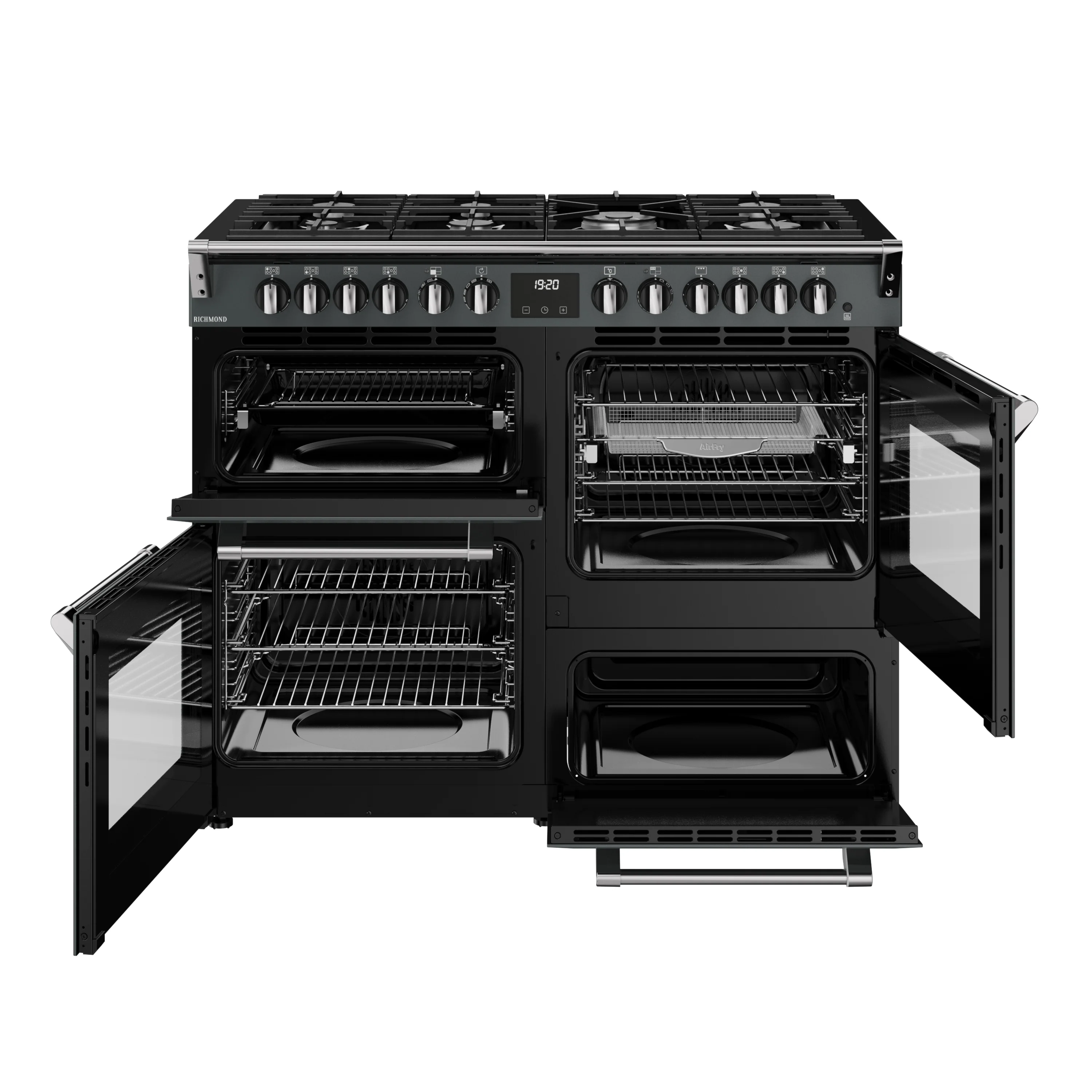 Stoves RCA Richmond 110DF 110cm Dual Fuel Range Cooker 444411861 Anthracite - Image 9
