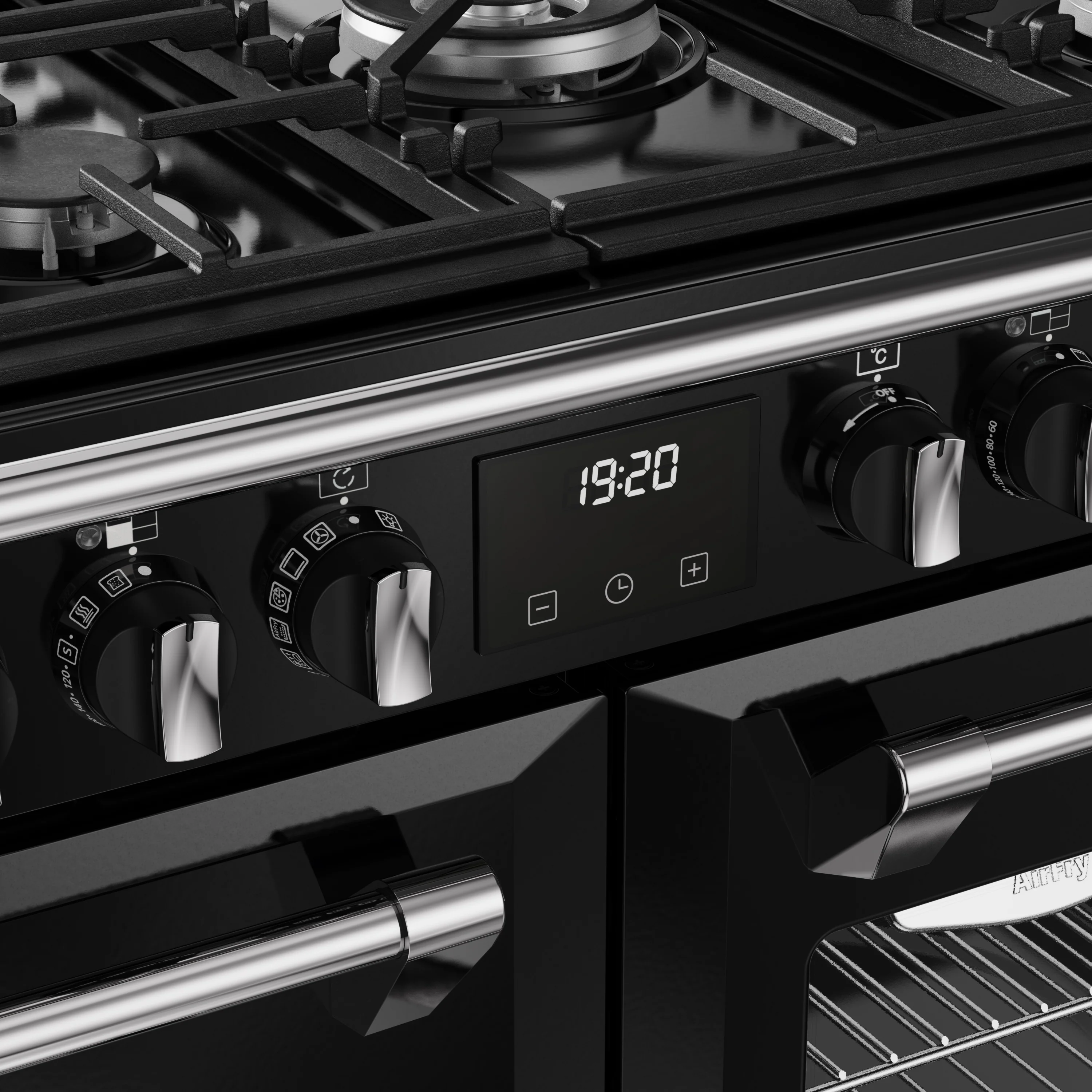Stoves RCA Richmond 110DF 110cm Dual Fuel Range Cooker 444411862 Black - Image 7