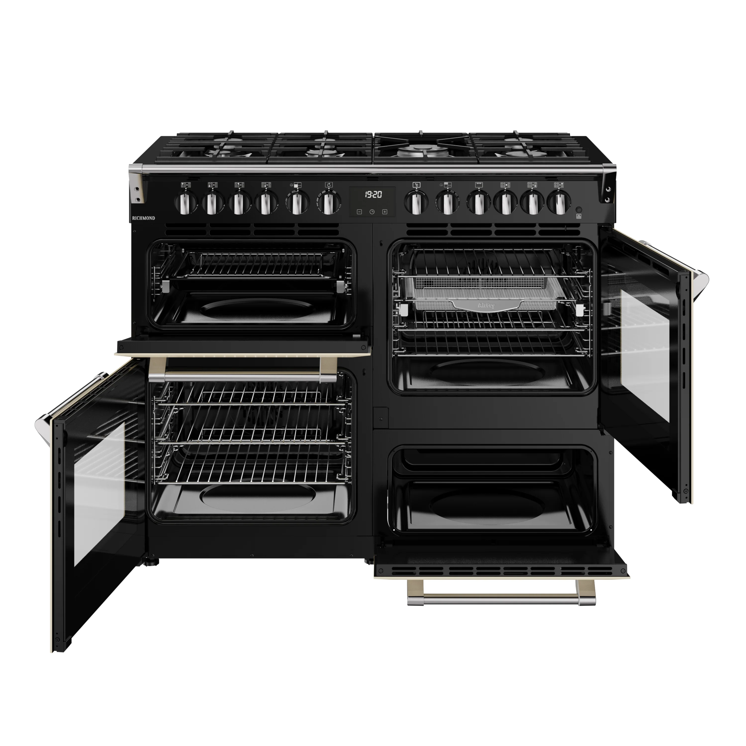 Stoves RCA Richmond 110DF 110cm Dual Fuel Range Cooker 444411863 Cream - Image 9